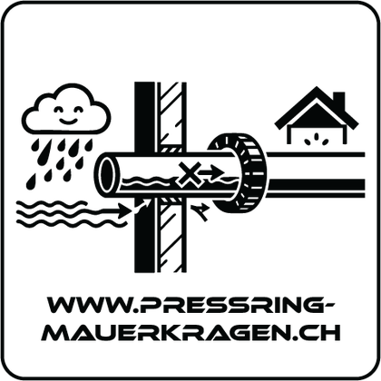 Pressring / Rohrdurchführung / Mauerkragen