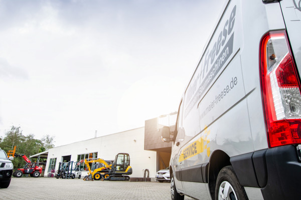 On-site service at the customer