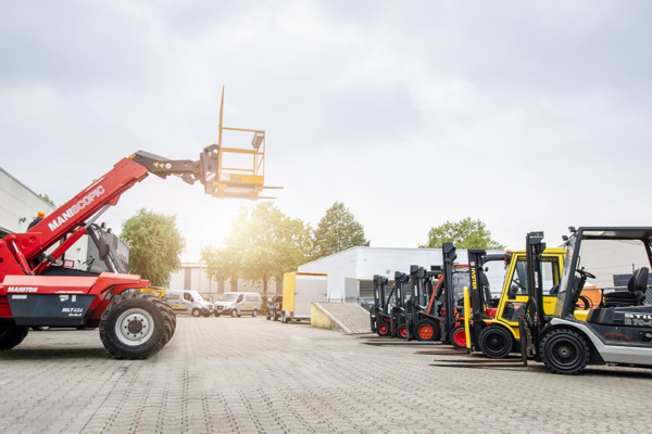 Rental forklifts