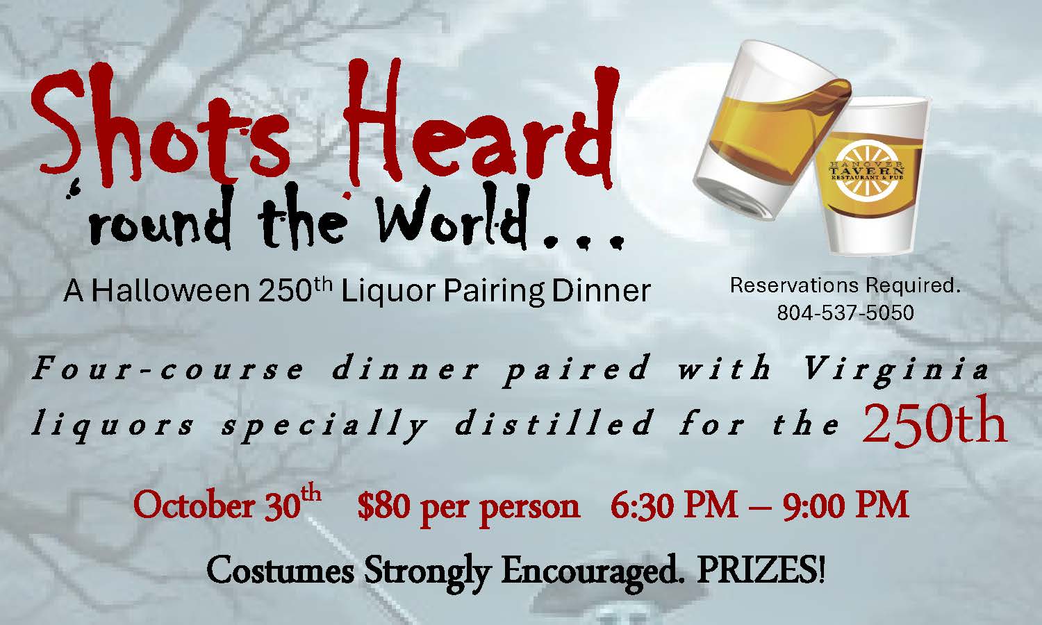 Halloween Liquor Pairing