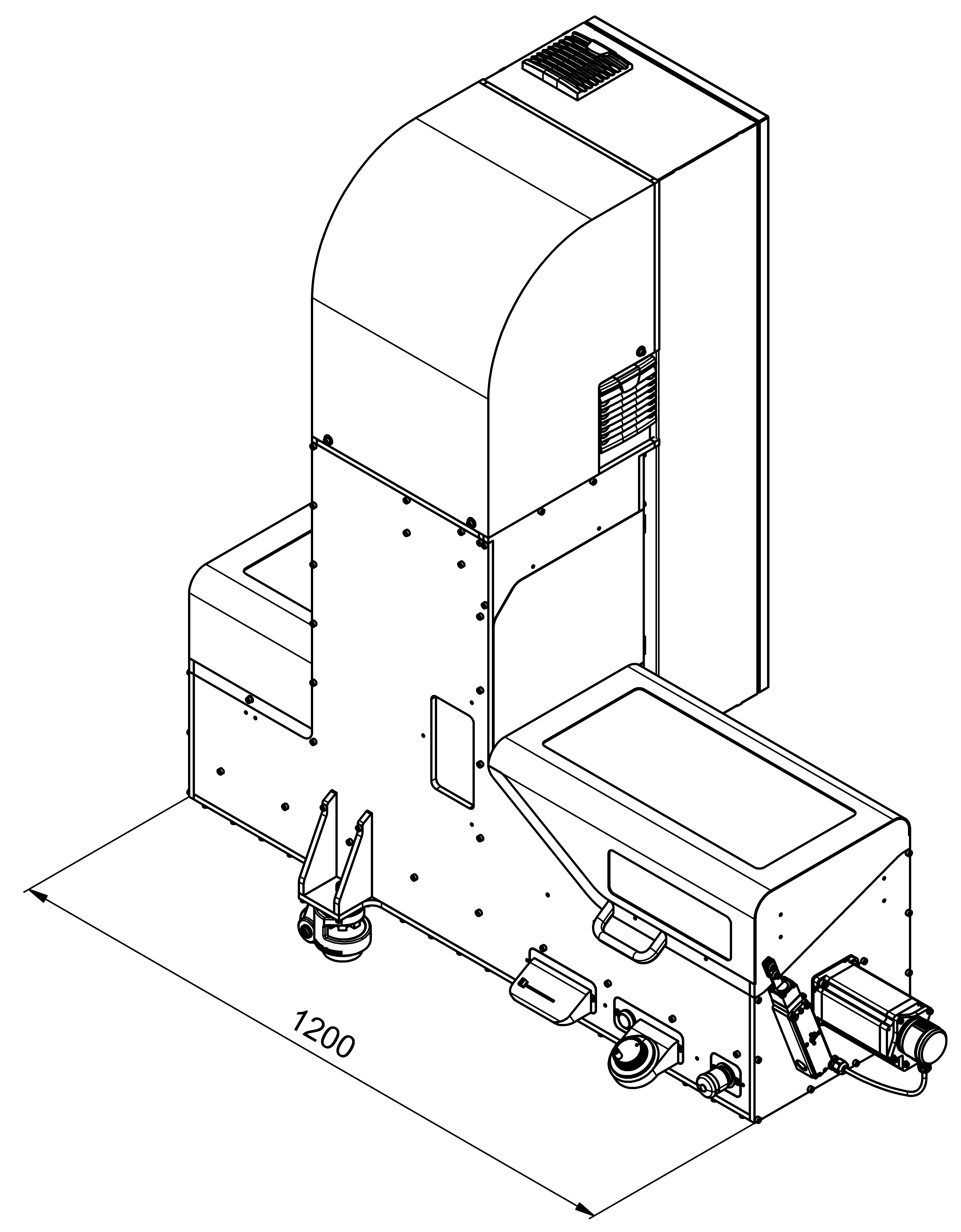 OMNIA G-300 – Technische Zeichnung