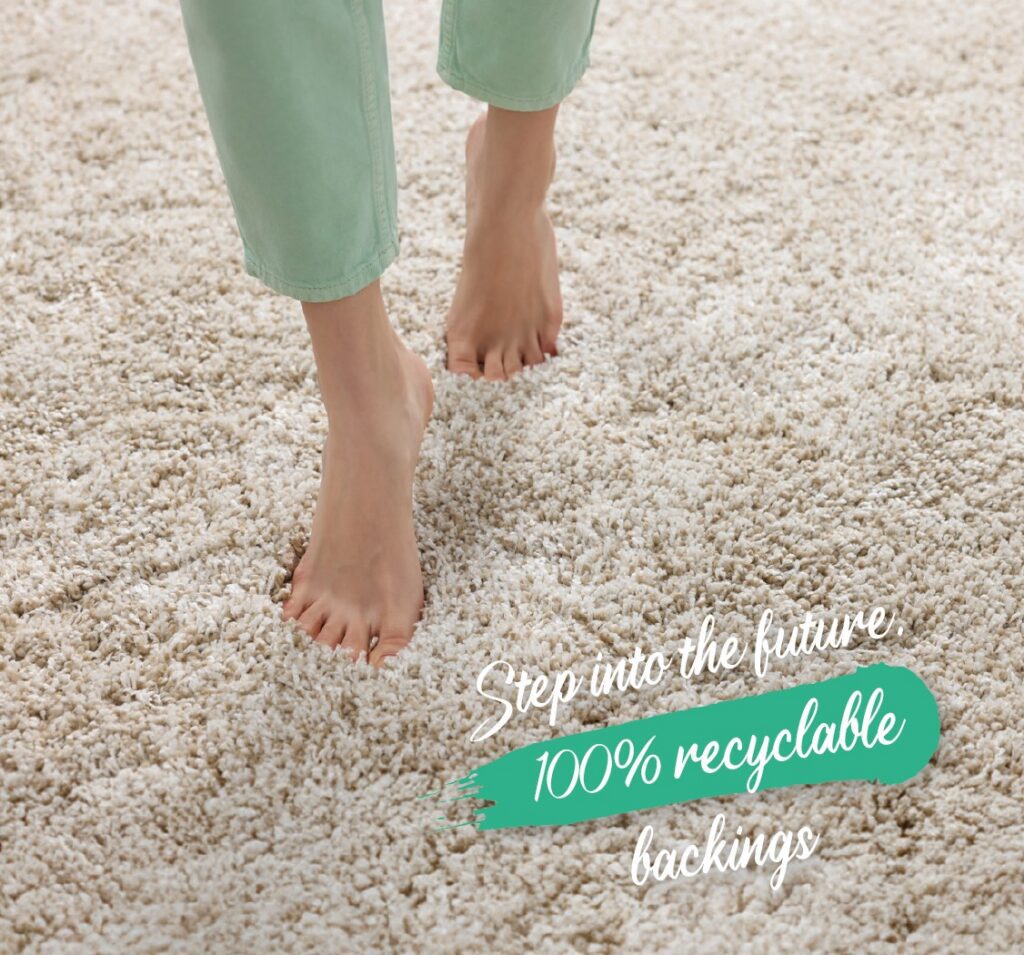 Recyclebares Teppich-Backcoating (ExoRevert, Polyolefin-POD-Technologie)