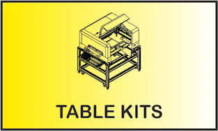 Machine Table Kit mit Reel Carts