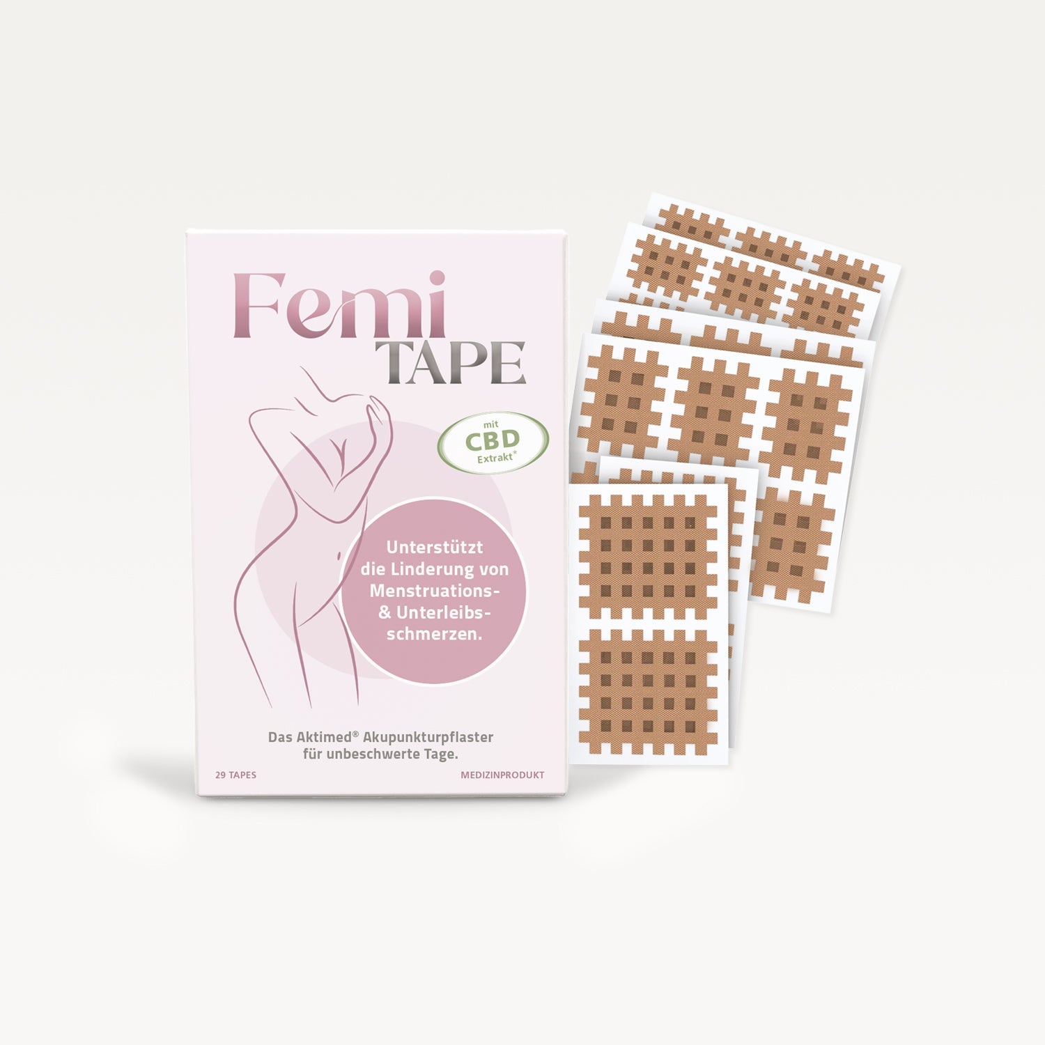 Femi Tape – Gitterpflaster mit CBD