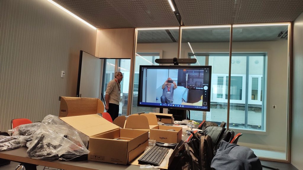 Installation Audio-Video Huddle Room
