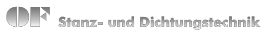 Logo OF Stanz- und Dichtungstechnik UG (haftungsbeschränkt)