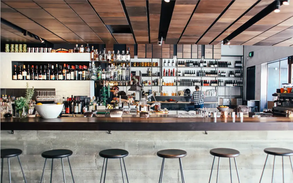 Spülbereich Bar