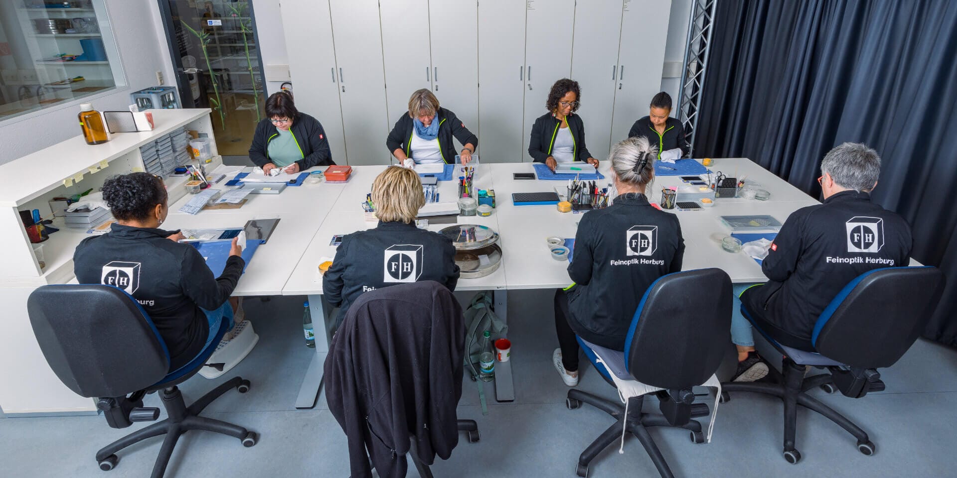 Team der Produktion in Wüstheuterode