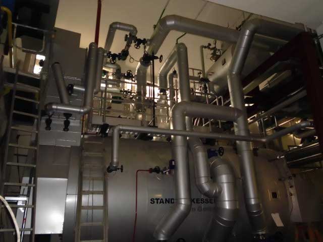 Renovation of the steam and hot water supply of a brewery