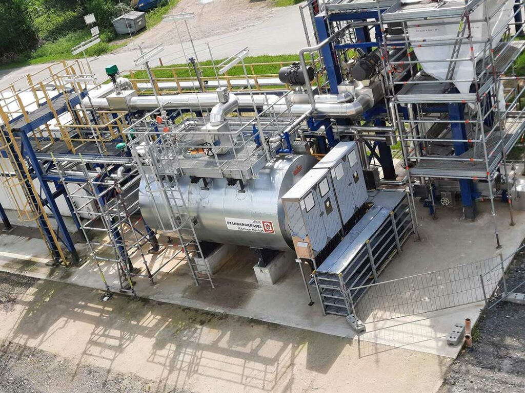 Electric boiler 8 MW in North Rhine-Westphalia