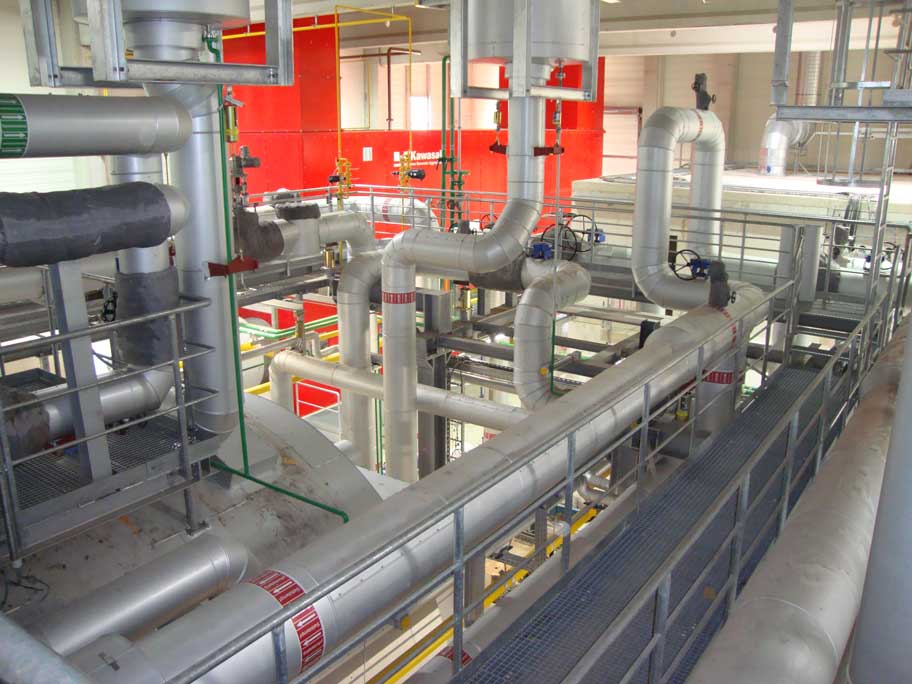 Reference: renewal of power and steam supply