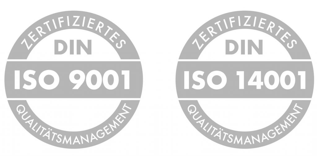 Zertifikate ISO 9001 / ISO 14001