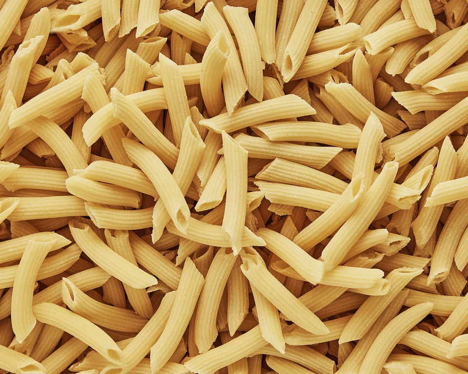 Frische Penne aus der Pasta-Manufaktur