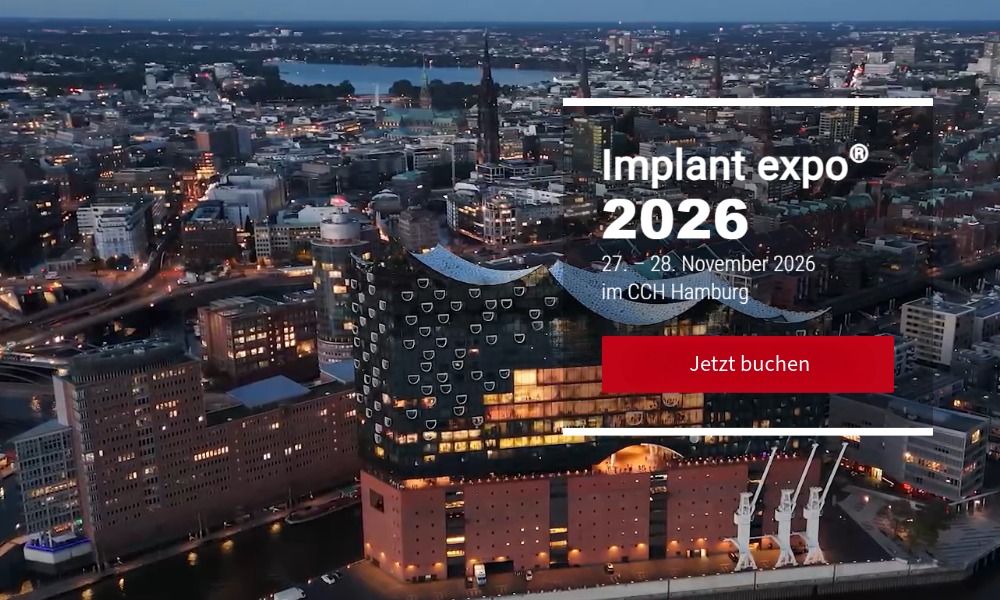 Implant expo 2026 in Hamburg, Fachmesse für dentale Implantologie
