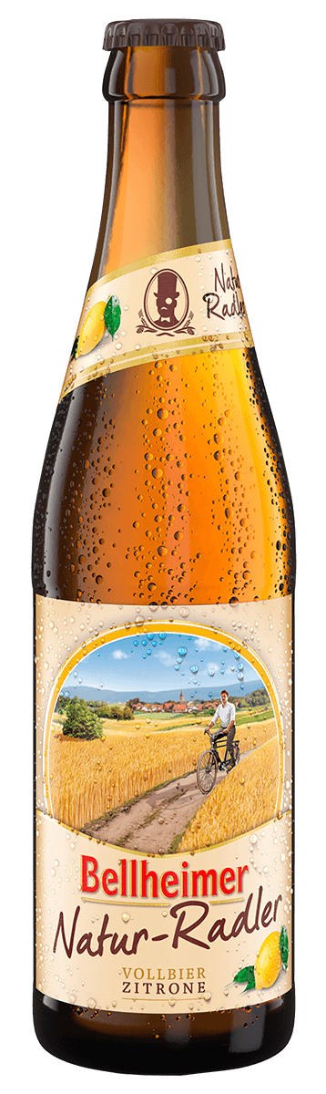 Bellheimer Natur-Radler Vollbier-Zitrone 0,33 l