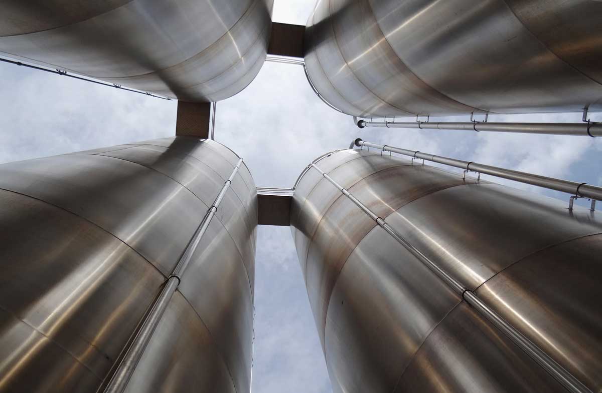 Granulat-Silos