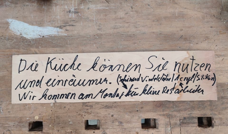 Fertigung von Fenstern und Türen