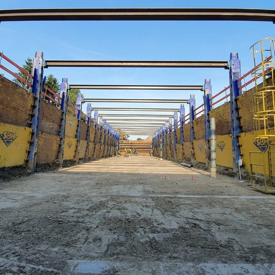 SBH Verbauplattenwand 800er Serie