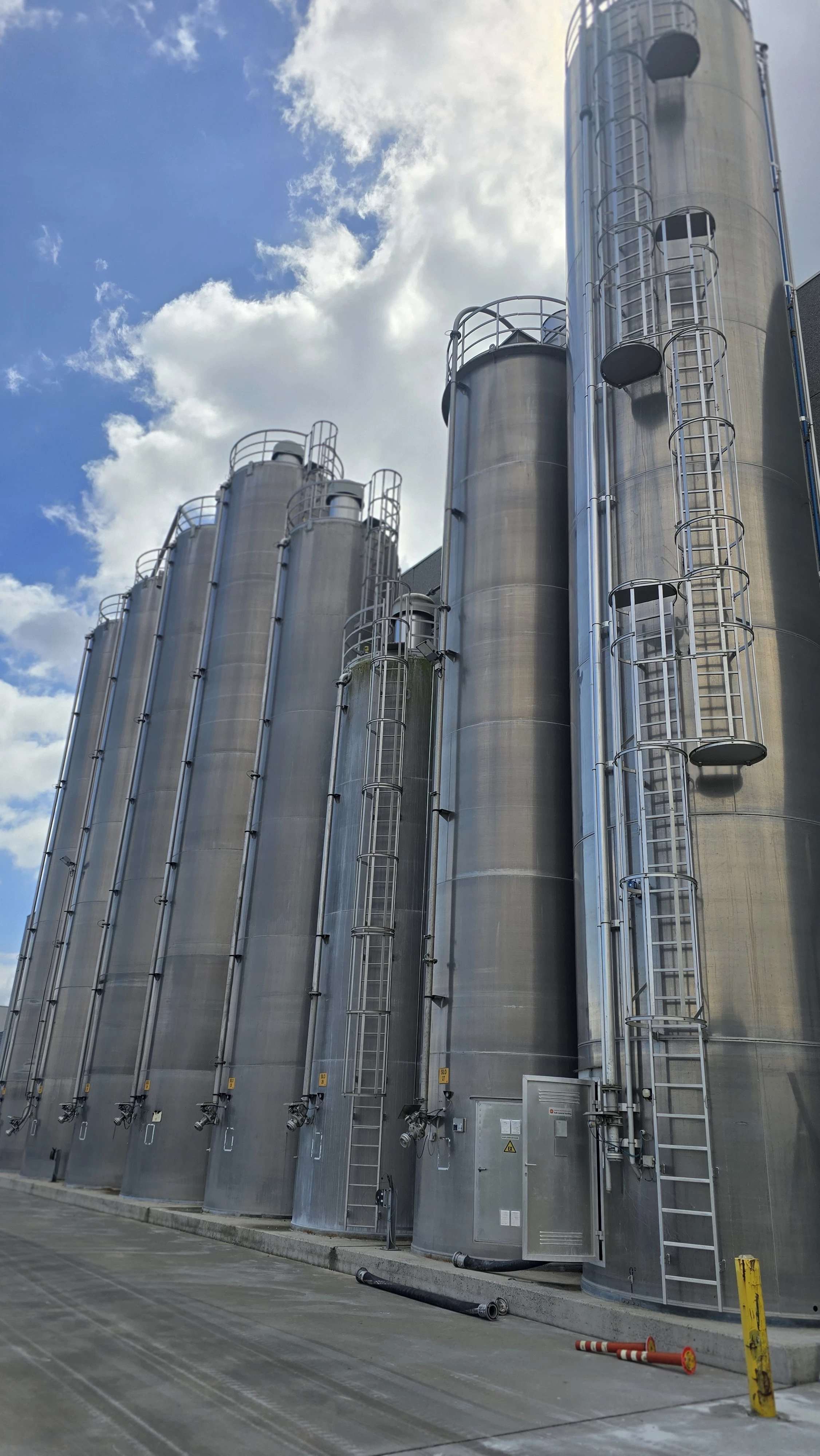 Aluminium Silo Eichholz Silo- und Anlagenbau, Silo S9