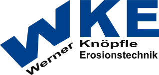 Logo WKE Werner Knöpfle Erosionstechnik