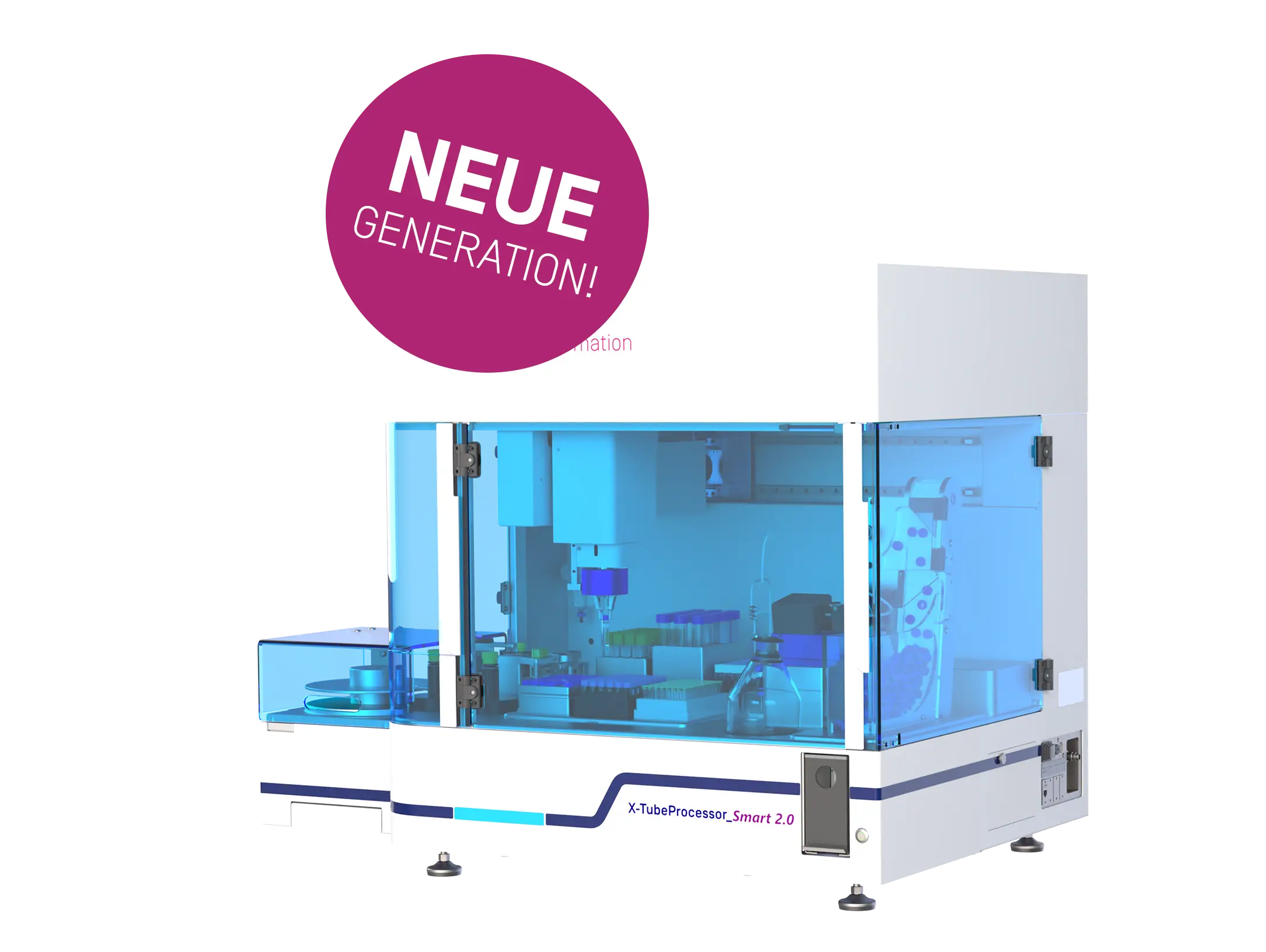 X-TubeProcessor®_Smart 2.0 – Dispensieren, Etikettieren & Verschrauben