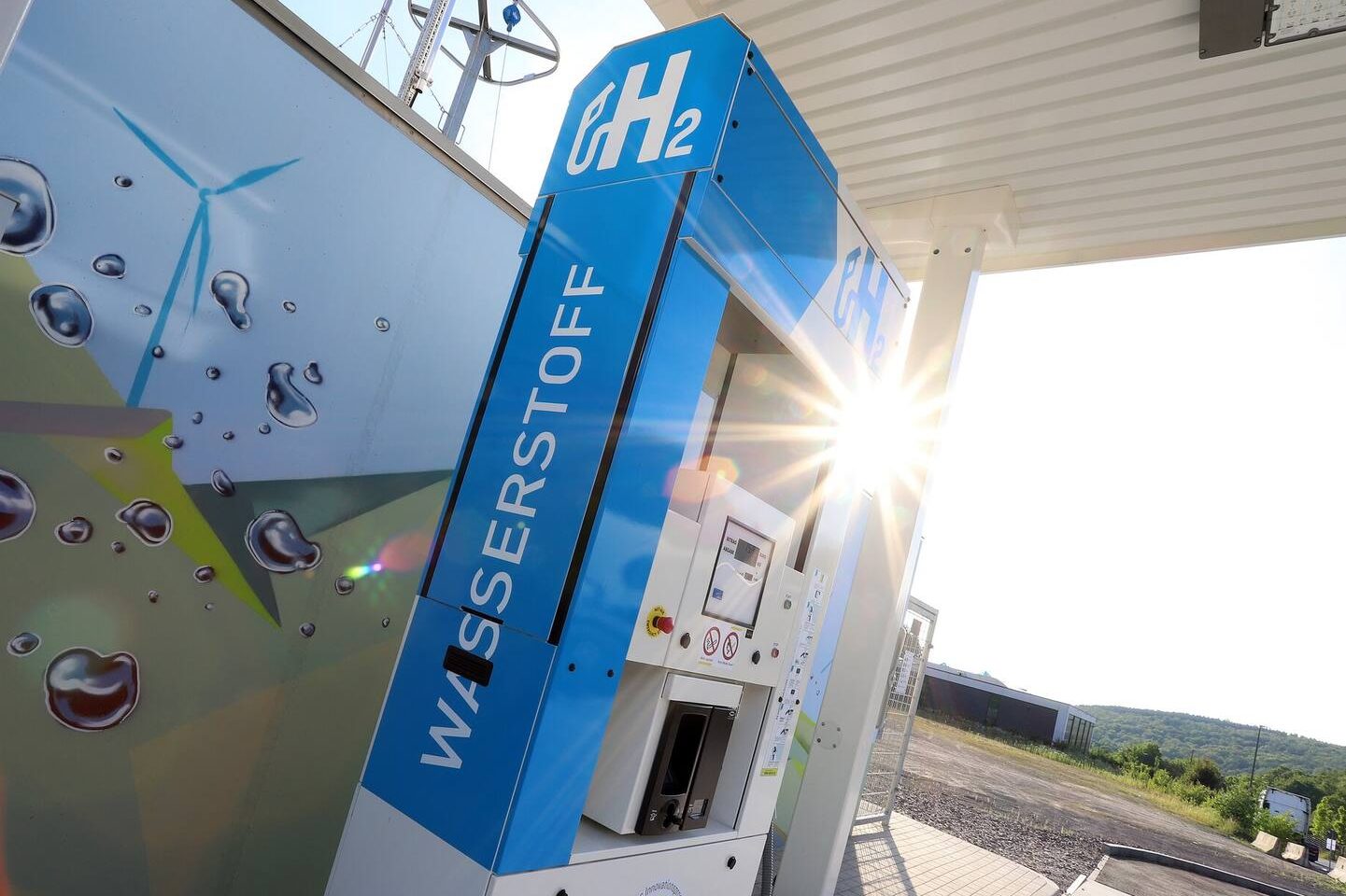 Wasserstofftankstelle