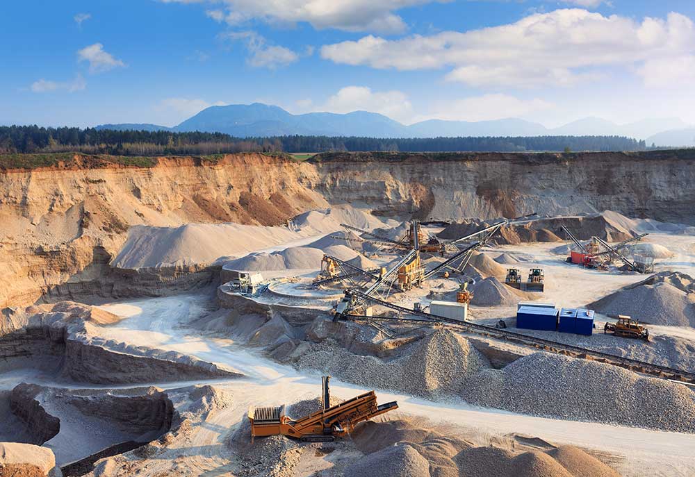 Mining, minerals, cement and aggregates