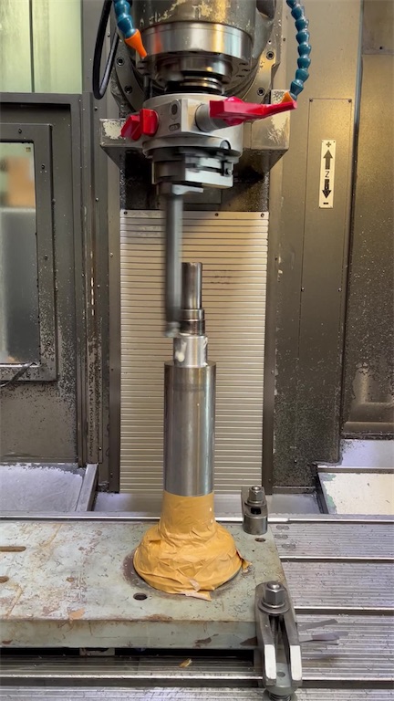 Bettfräsmaschine im Werk Bopfingen