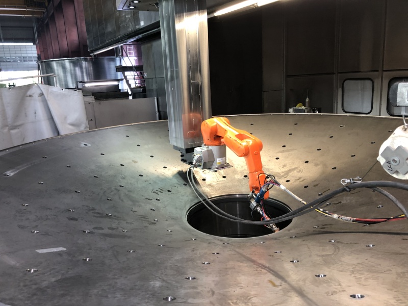 Laser Cladding mobil – Industrie-Service