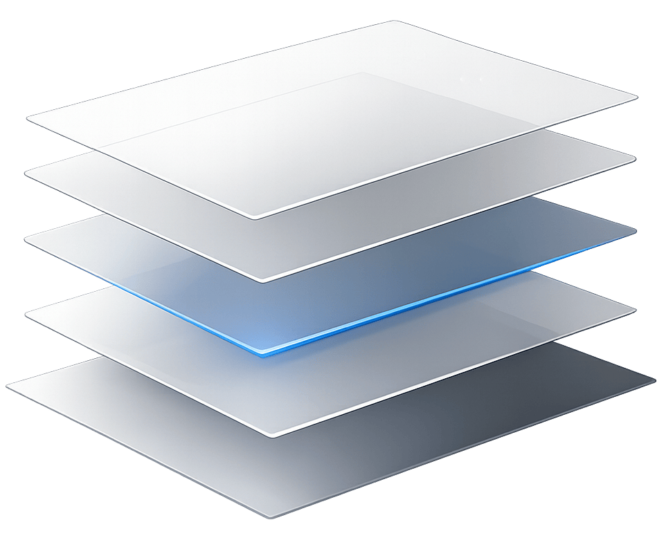 Laminationsplatte mit Sicherheitsgravur