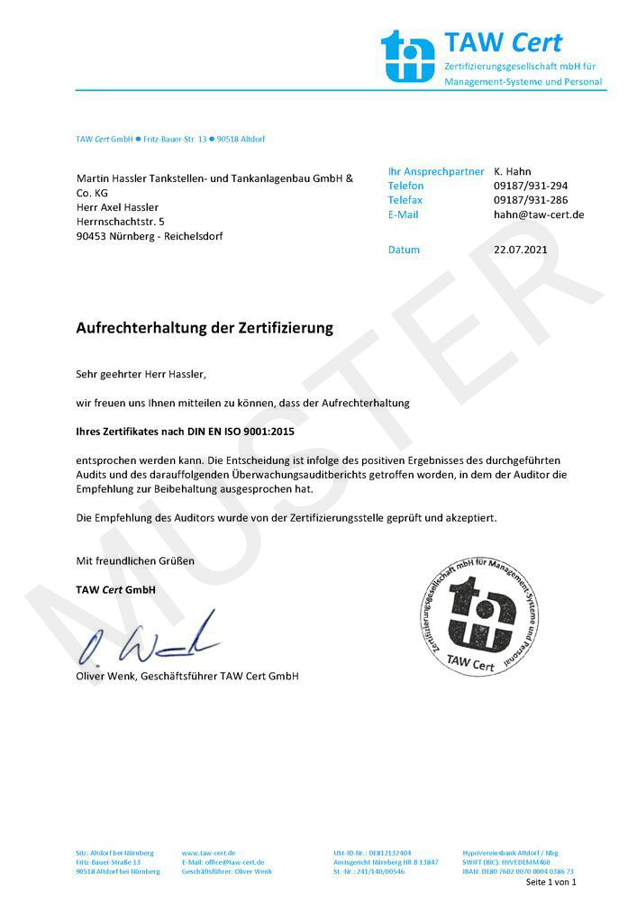 Tankstellenbau