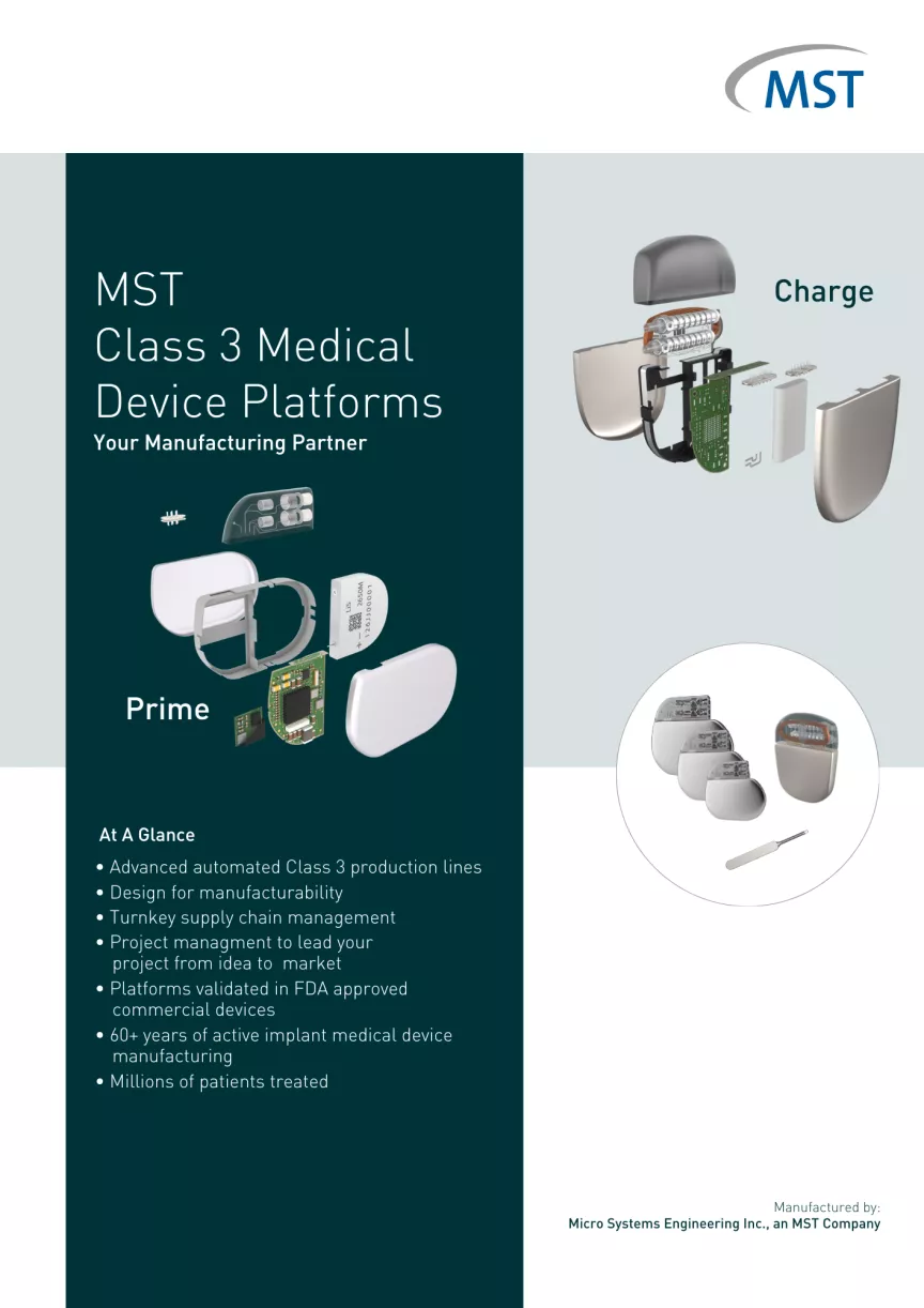 Class-3 medical device platforms