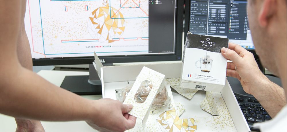 Bedruckte Verpackung