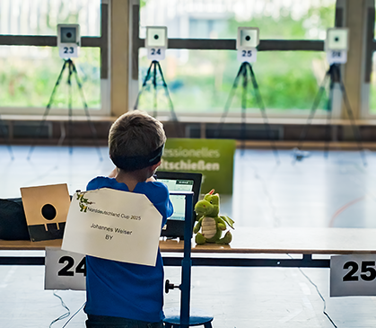 Laserschießen mit RedDot