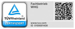 TÜV-Zertifikat nach WHG