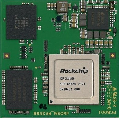 dkOSM Modul mit Rockchip-Prozessor