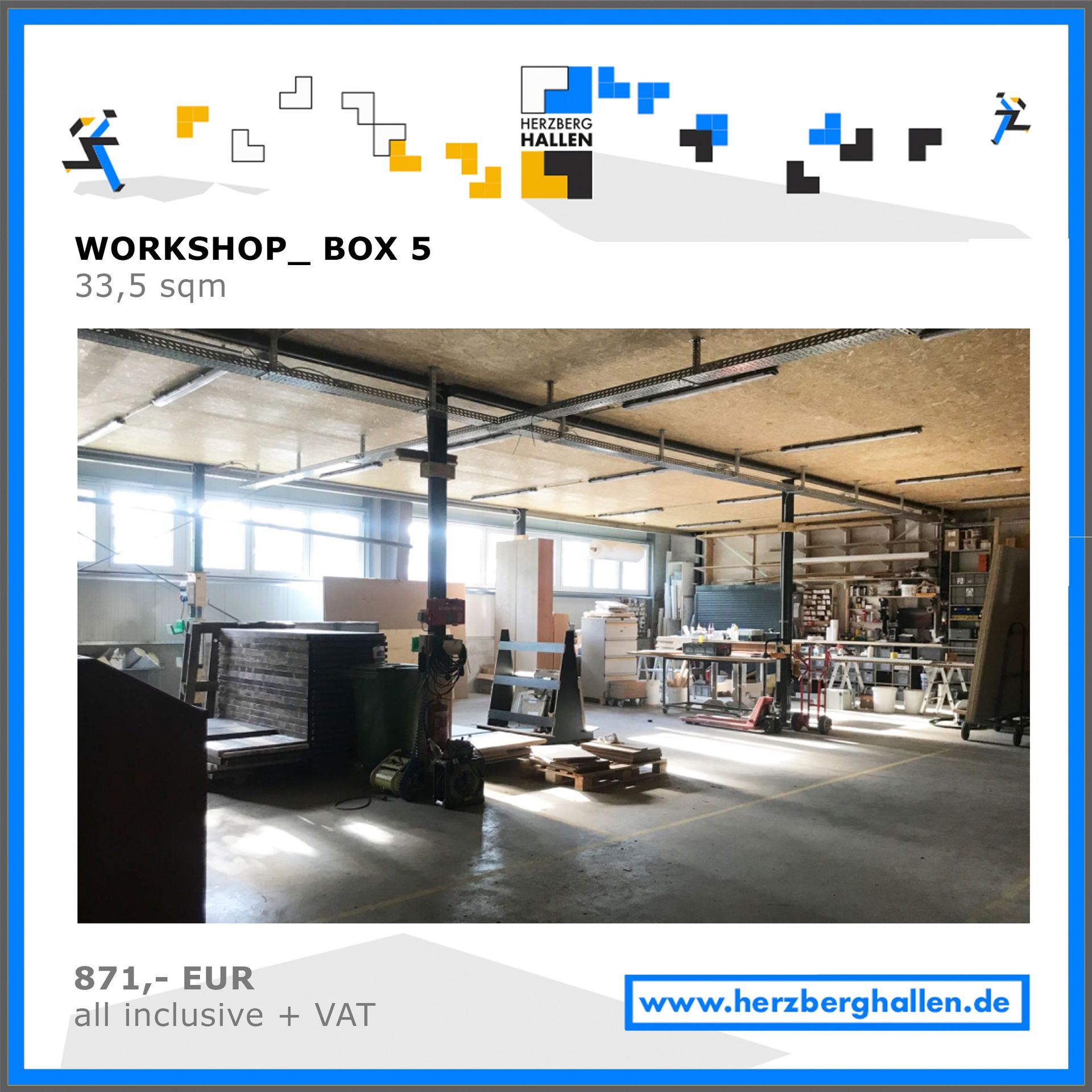 Impression aus den Herzberg Hallen
