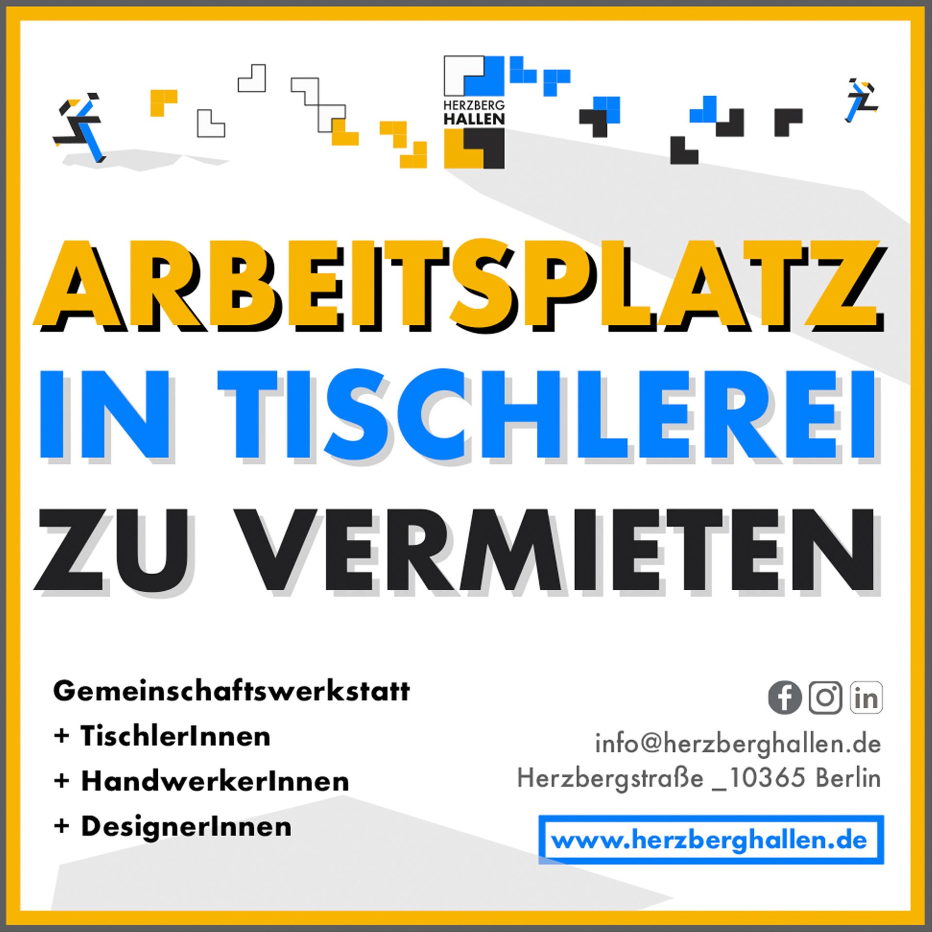 Impression aus den Herzberg Hallen