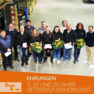 CitrinSolar – Fertigung