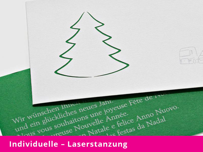 Veredelung – Heißfolienprägung