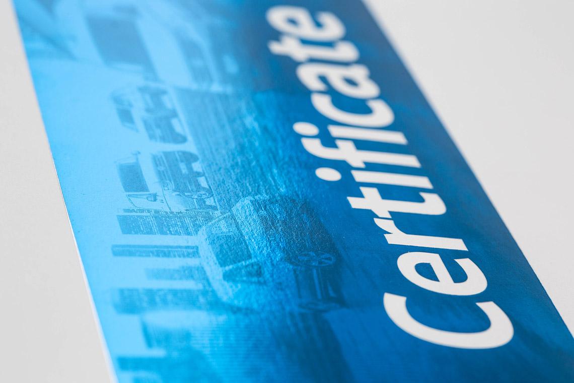 Volkswagen Prämiumpartner-Zertifikat