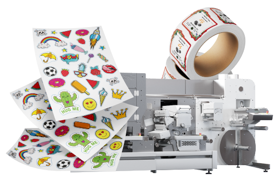 Etiketten-Finishing-Maschine