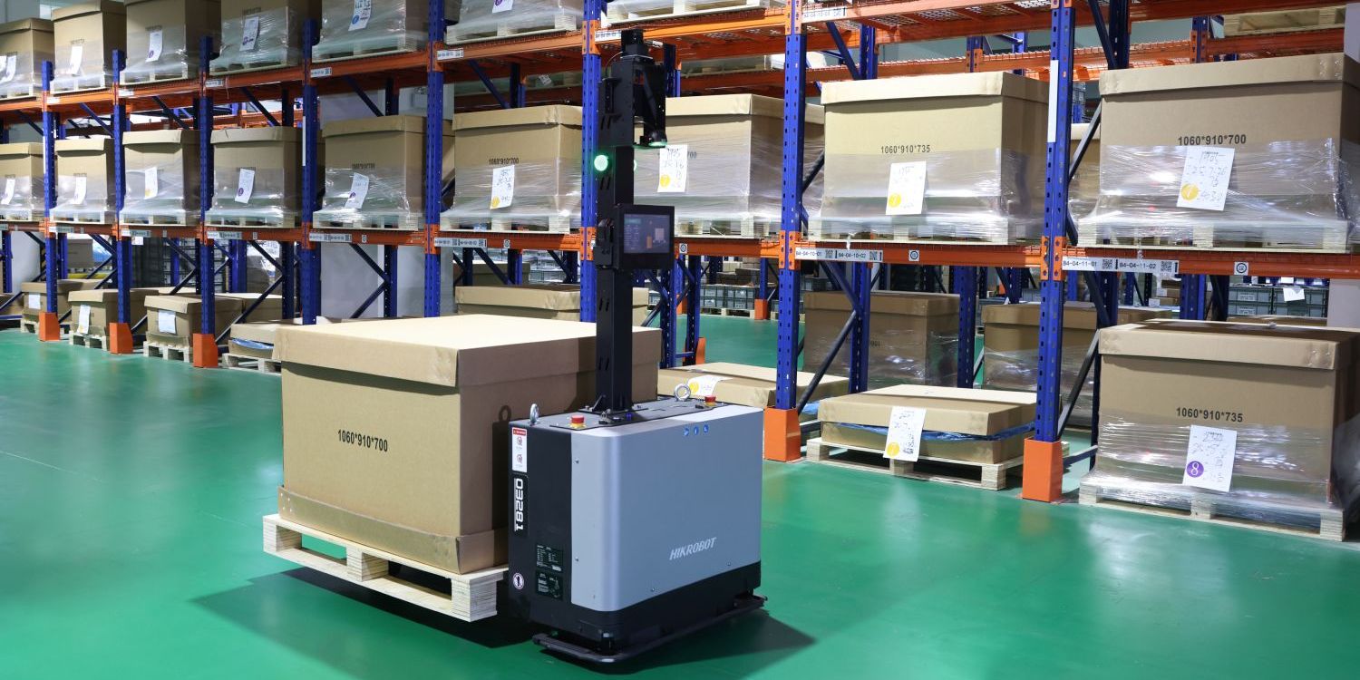 AGV-automatisches Transportfahrzeug mit Laser-SLAM-Navigation