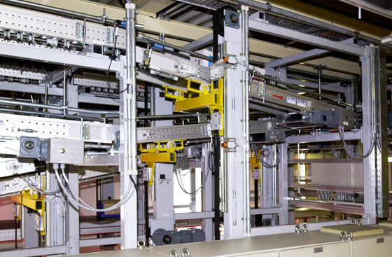 Verteilweiche und Fördertechnik, Cofresco Minden