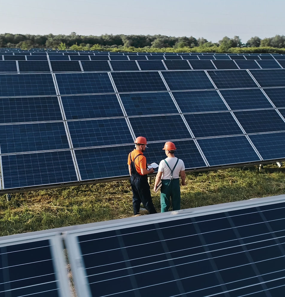 Wartung und Monitoring von Solarmodulen