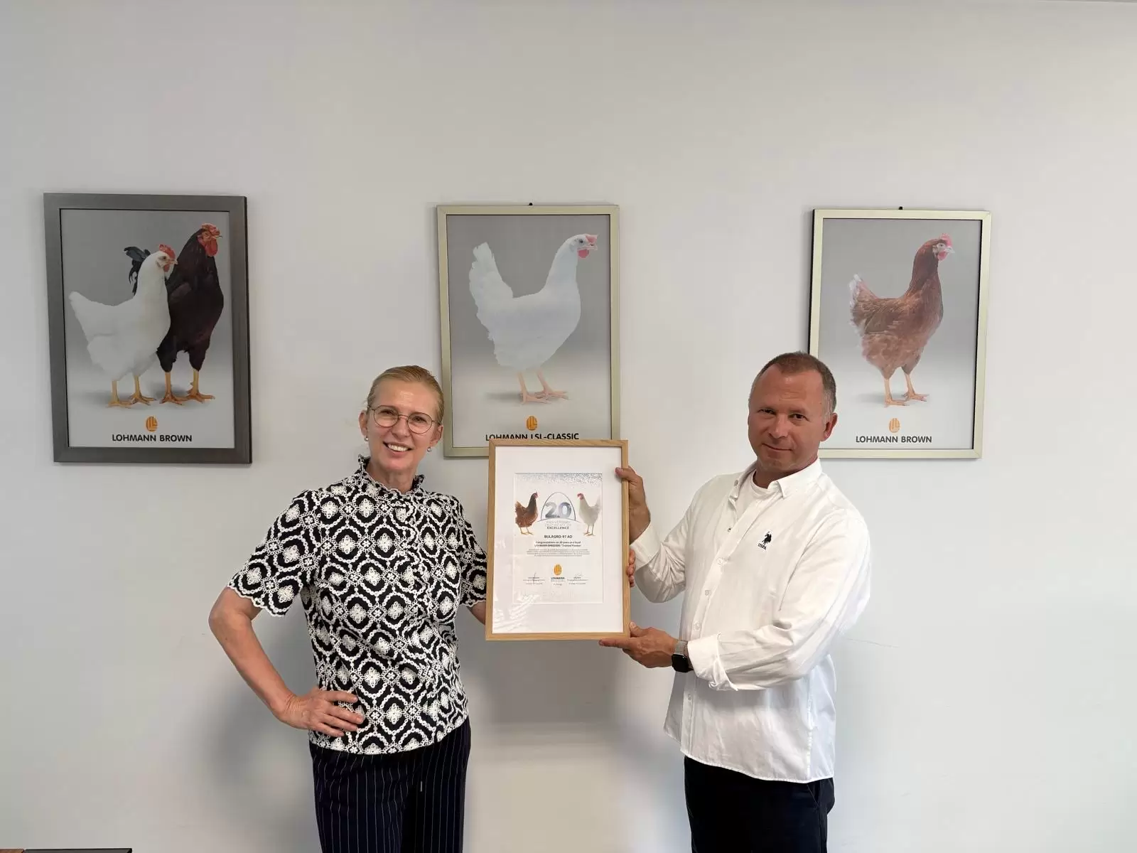 20 Jahre Partnerschaft: LOHMANN BREEDERS und Bulagro-97