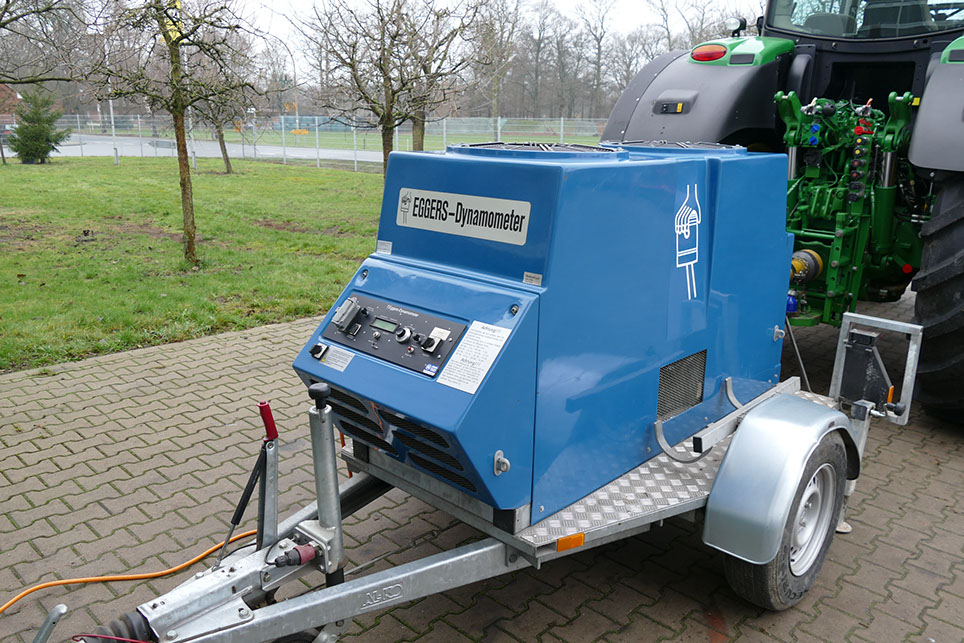 Leistungsmessung Traktor