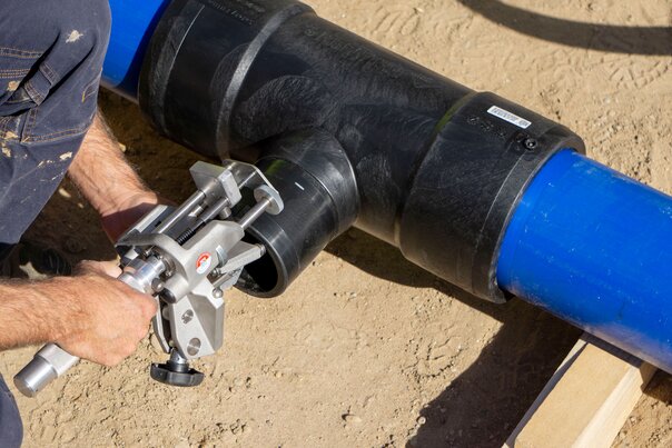 TA RED T-Stück für Gas, Wasser und Wasserstoff