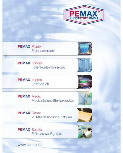 Product overview PEMAX Kunststoff GmbH