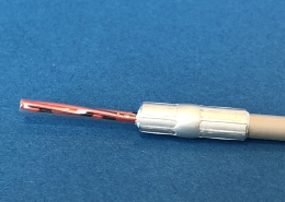 Hülse an Kabel